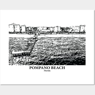 Pompano Beach - Florida Posters and Art